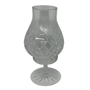 Vintage Gorham "King Edward" Full‑Lead Crystal Hurricane Fairy Lamp – 7.5″×4″